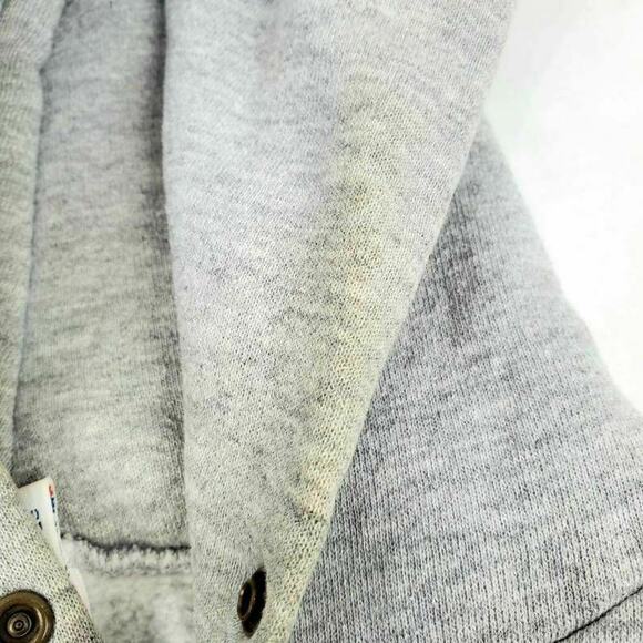 LSU Tigers Russell Athletic Kids Fleece Hoodie Gray Heathered Kangaroo Pocket L - Picture 12 of 12